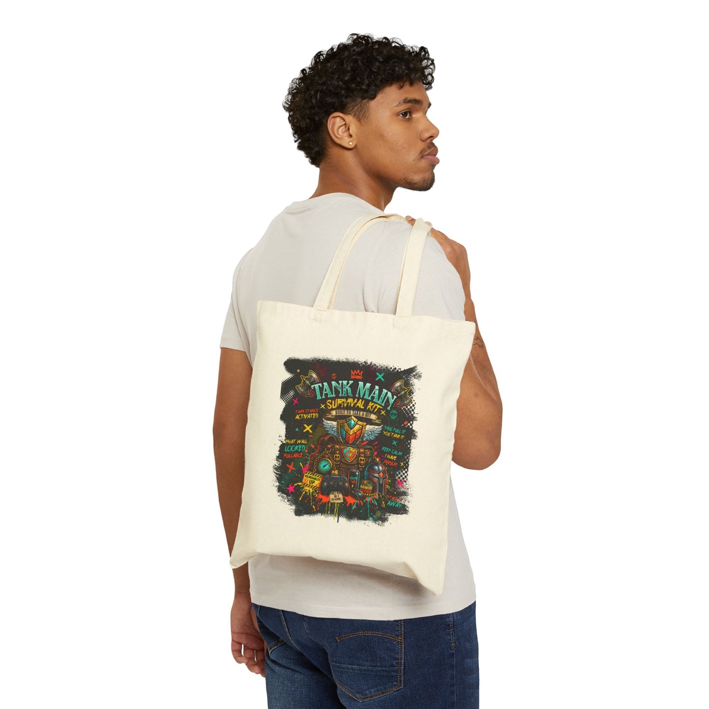 Tank Main Survival Kit | Canvas Tote Bag