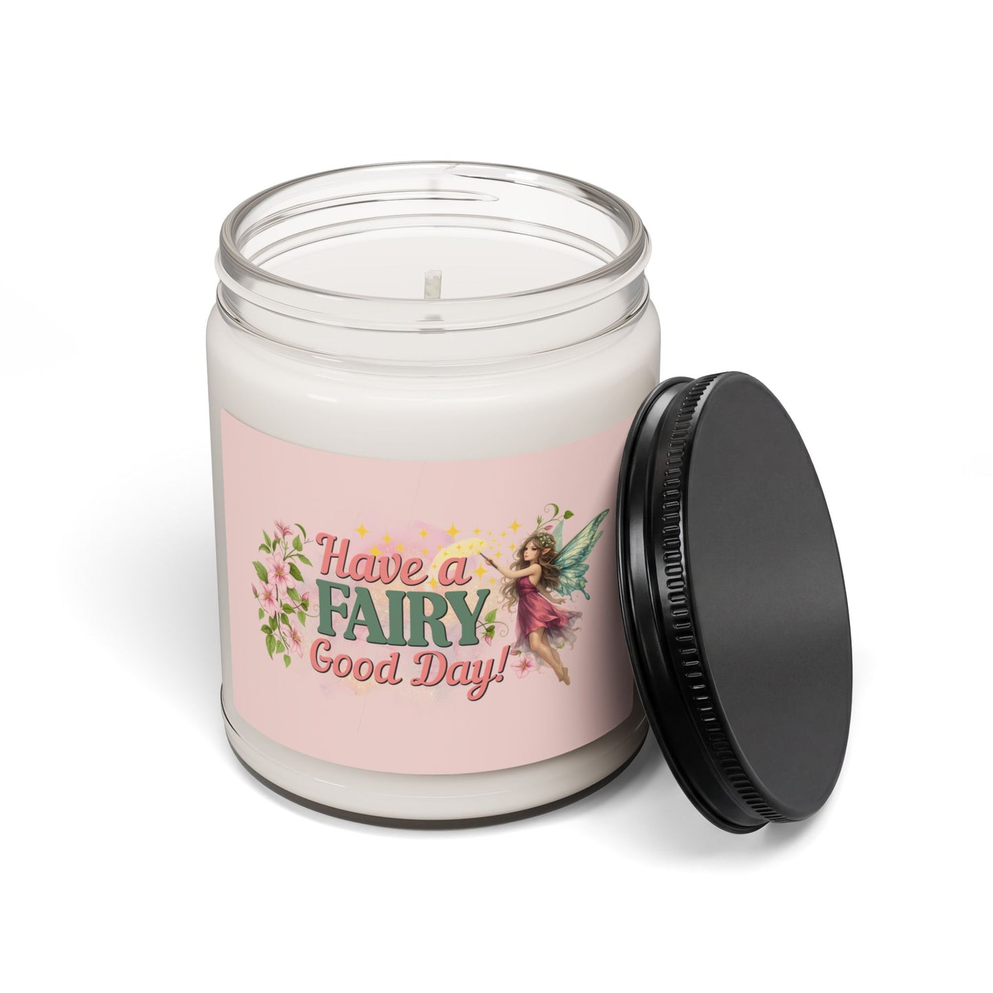Have a Fairy Good Day Scented Candle | Whimsical Fairycore Fantasy Soy Candle