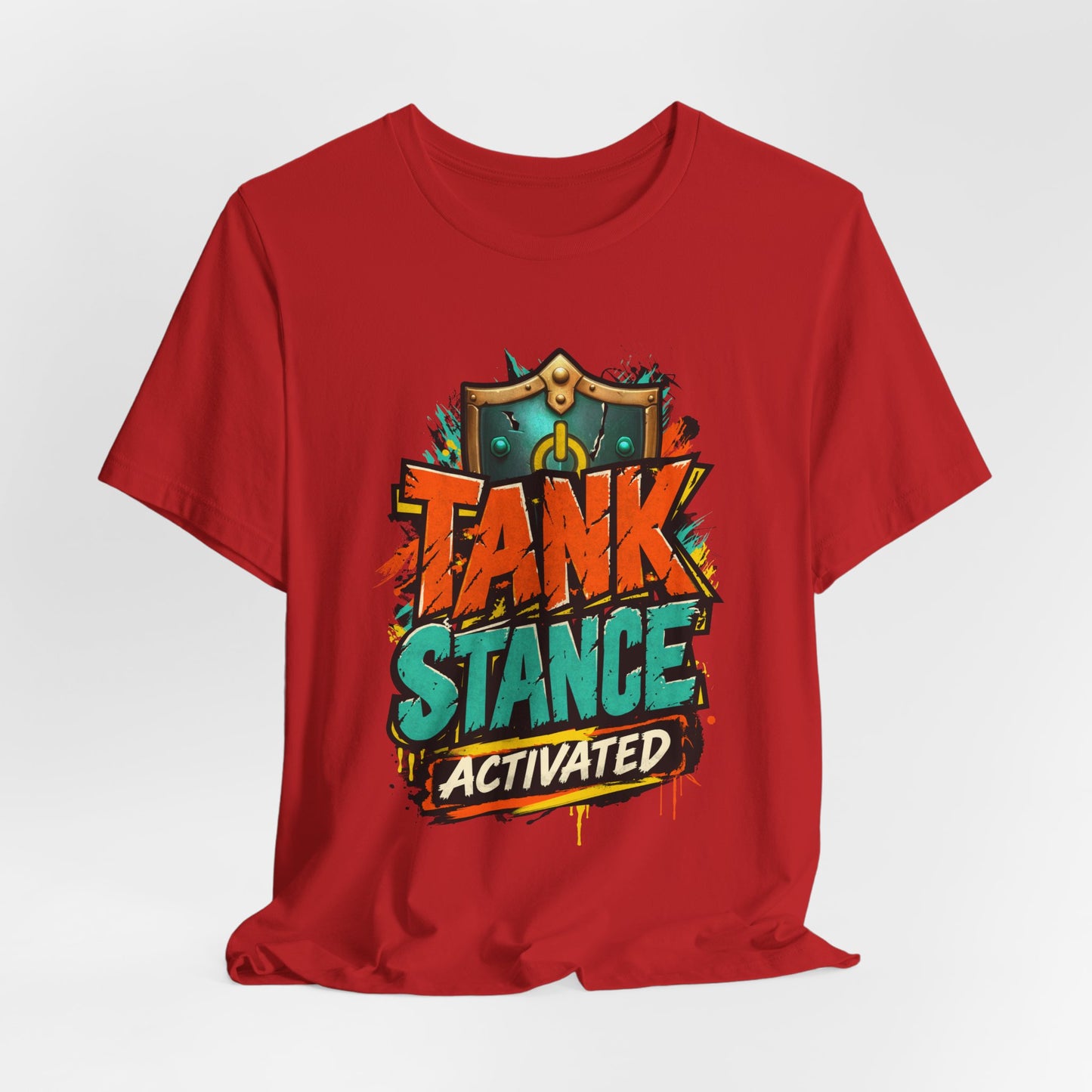 Tank Stance Activated Gamer T-Shirt – Neon Graffiti Tank Main Tee