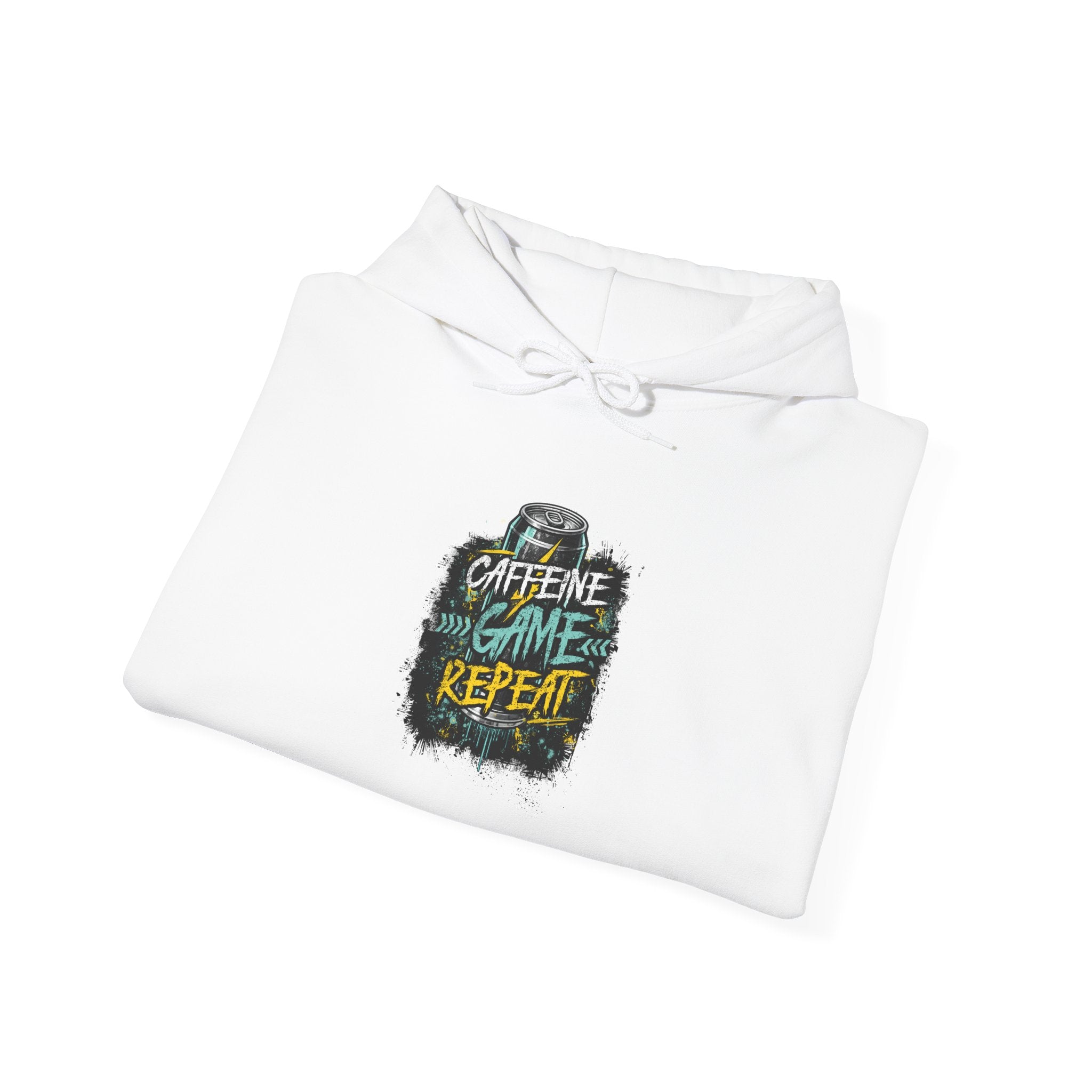 Caffeine Game Repeat | Gaming, E-Sports Hoodie