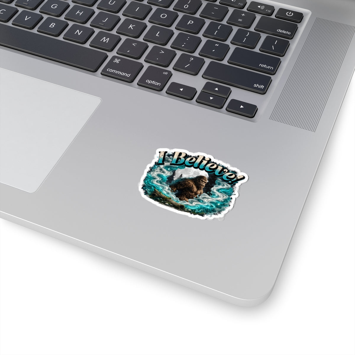 I Believe! Bigfoot Vinyl Sticker | Sasquatch Cryptid Wilderness Decal