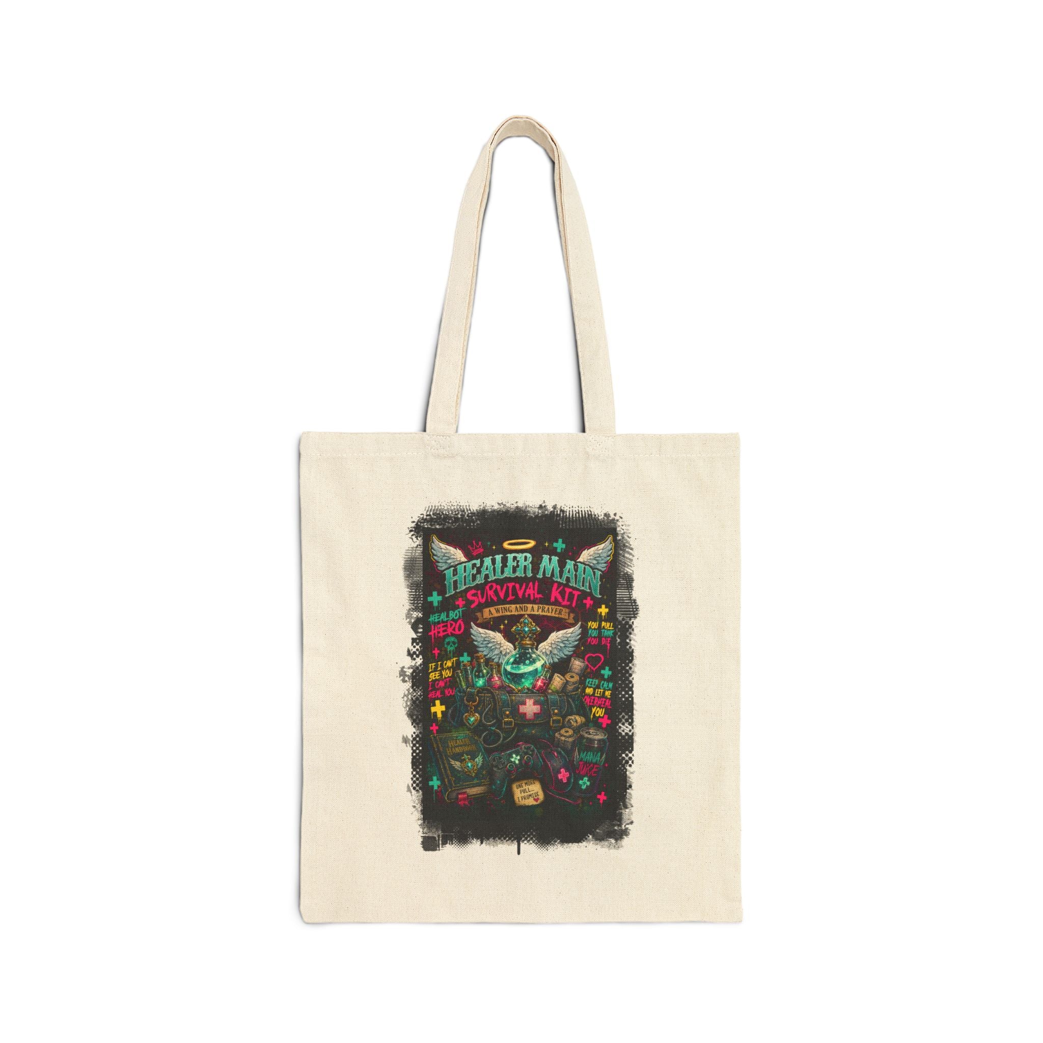 Healer Main Survival Kit | Canvas Tote Bag