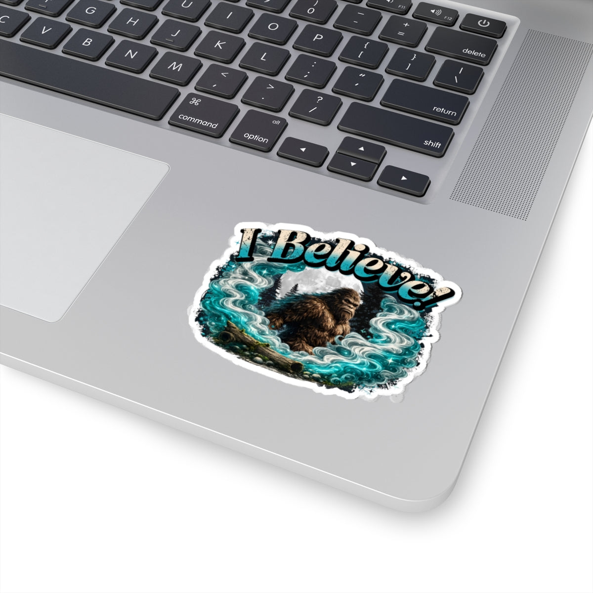 I Believe! Bigfoot Vinyl Sticker | Sasquatch Cryptid Wilderness Decal