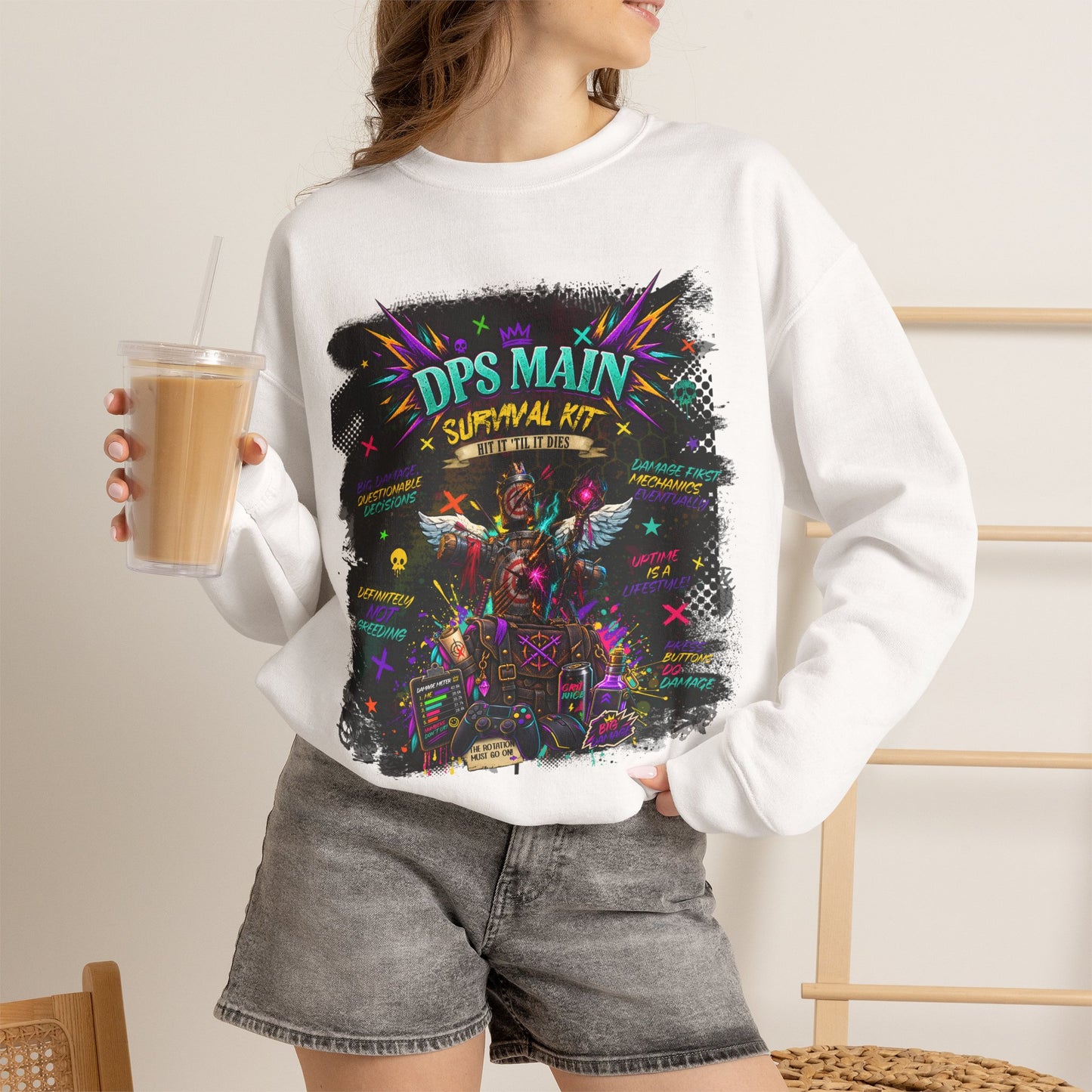 DPS Main Survival Kit | Fantasy Gamer Sweatshirt