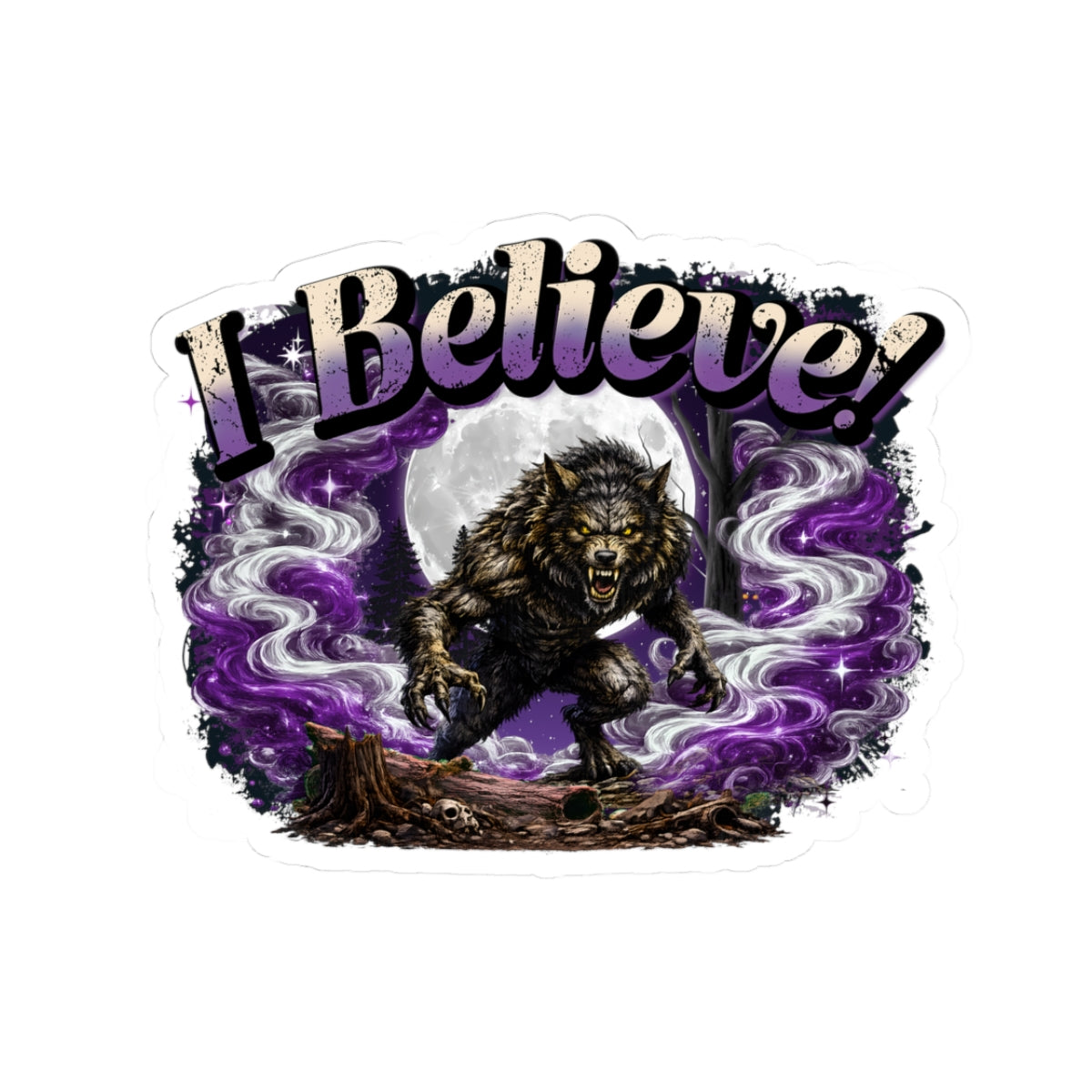 Werewolf | I Believe... Collection | Vinyl Decal