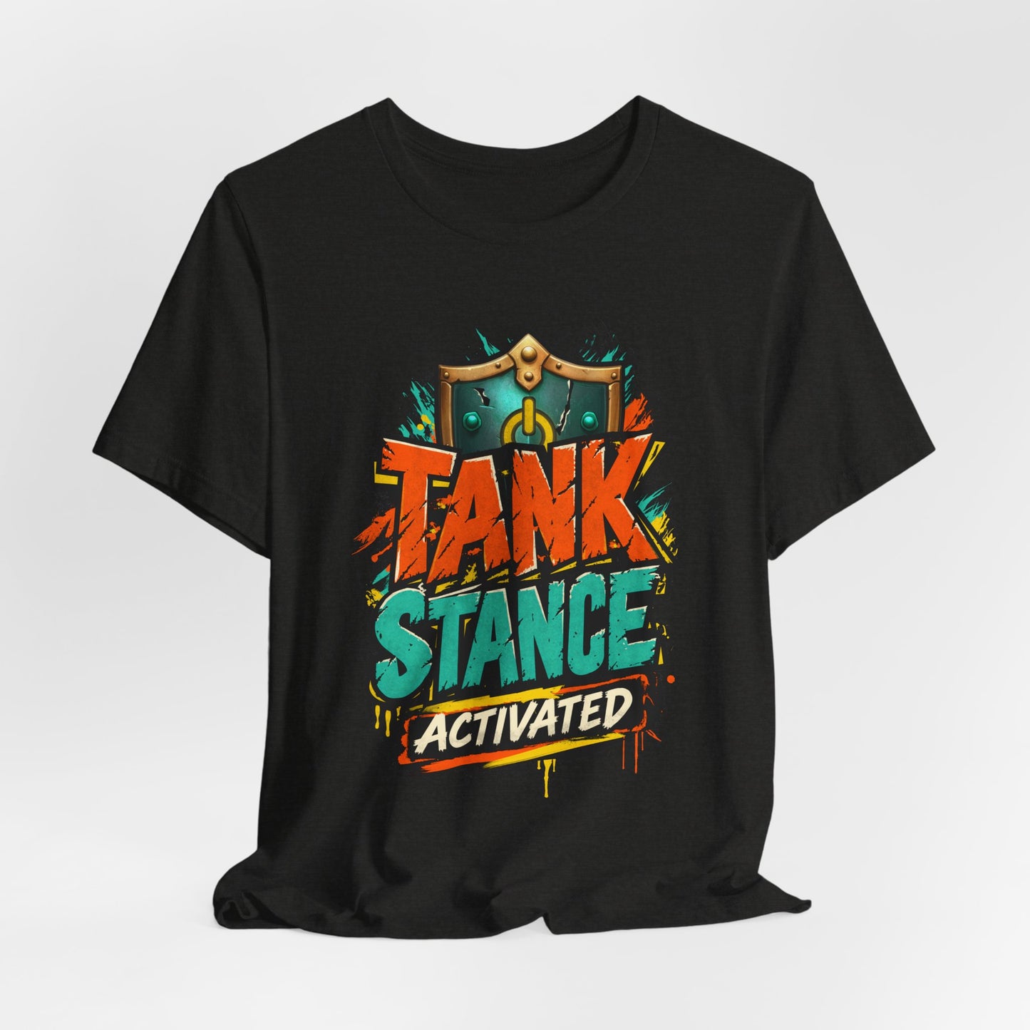 Tank Stance Activated Gamer T-Shirt – Neon Graffiti Tank Main Tee
