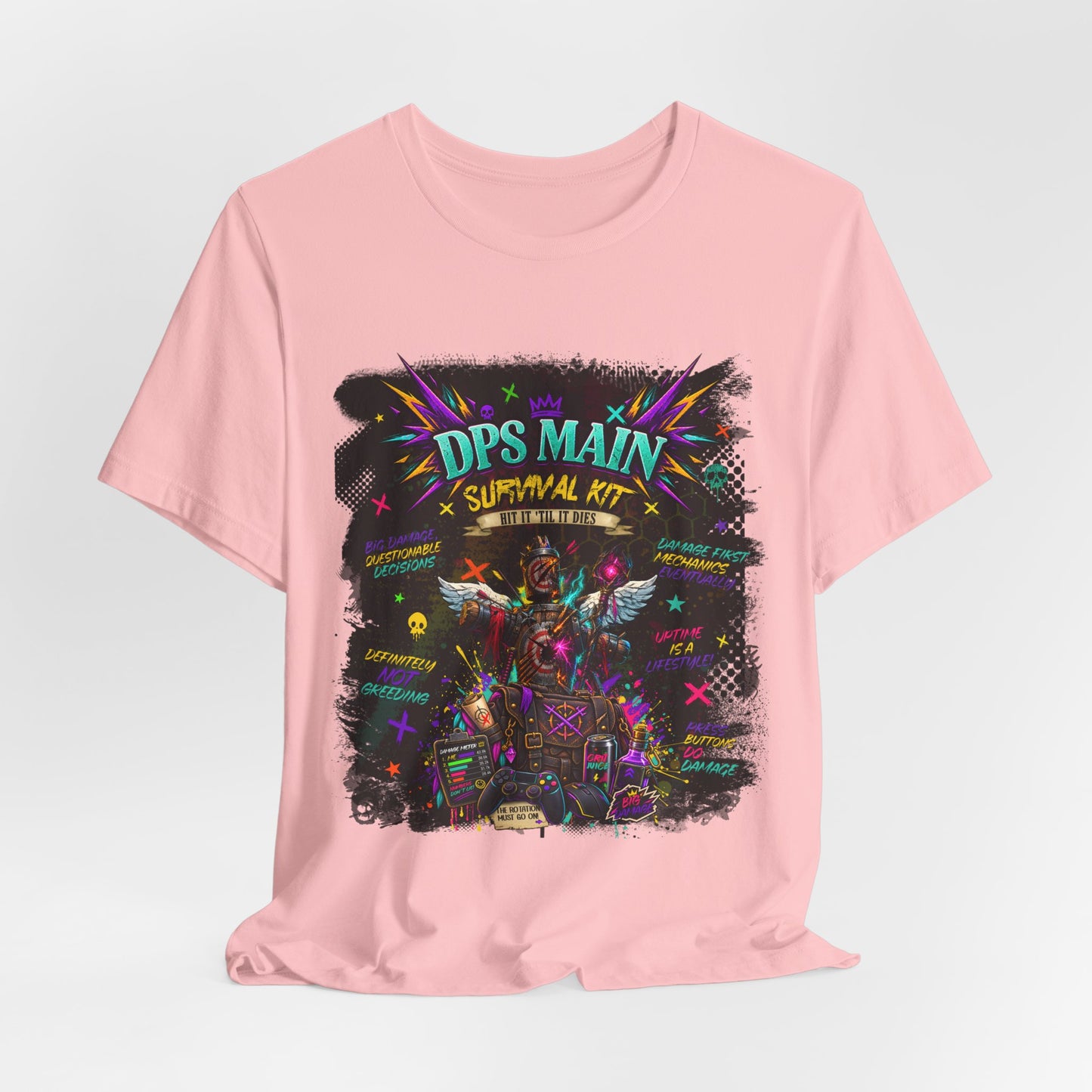 DPS Main Survival Kit – MMORPG Gamer T-Shirt