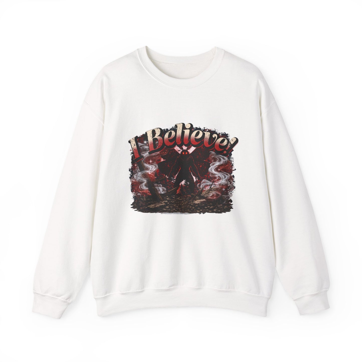 I Believe... Mothman Crewneck Sweatshirt