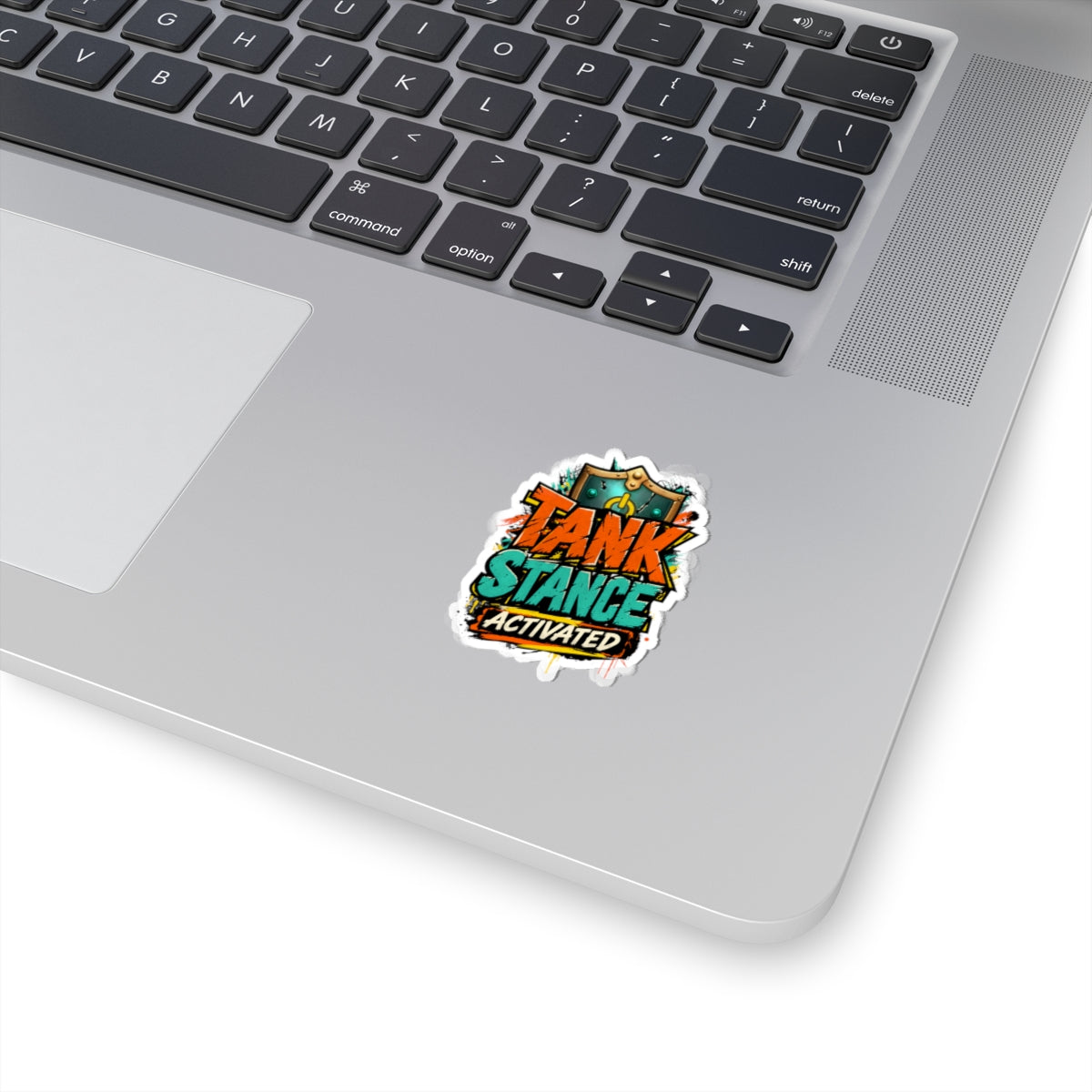 Tank Stance Activated Gamer Sticker – Neon Graffiti Tank Main Decal