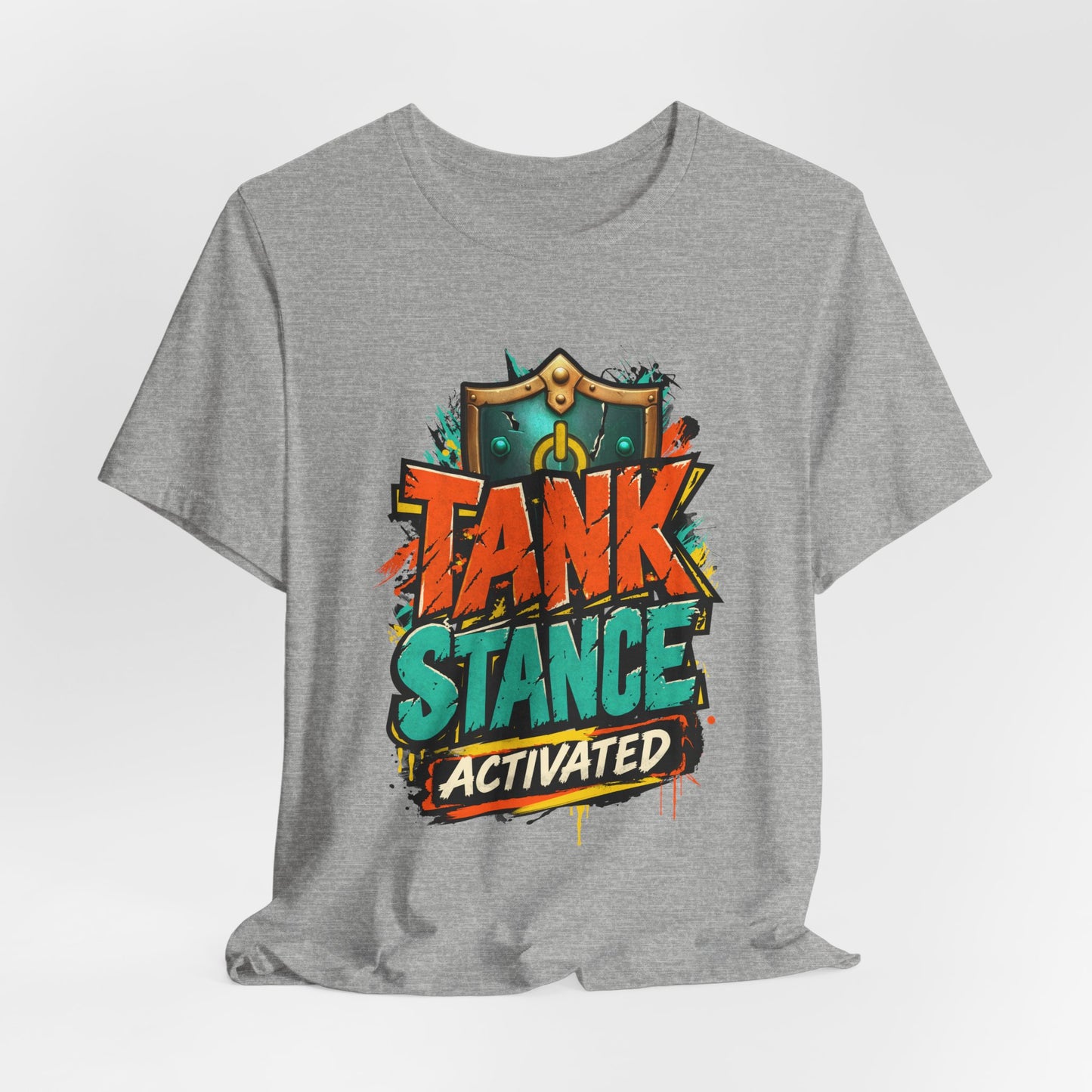 Tank Stance Activated Gamer T-Shirt – Neon Graffiti Tank Main Tee
