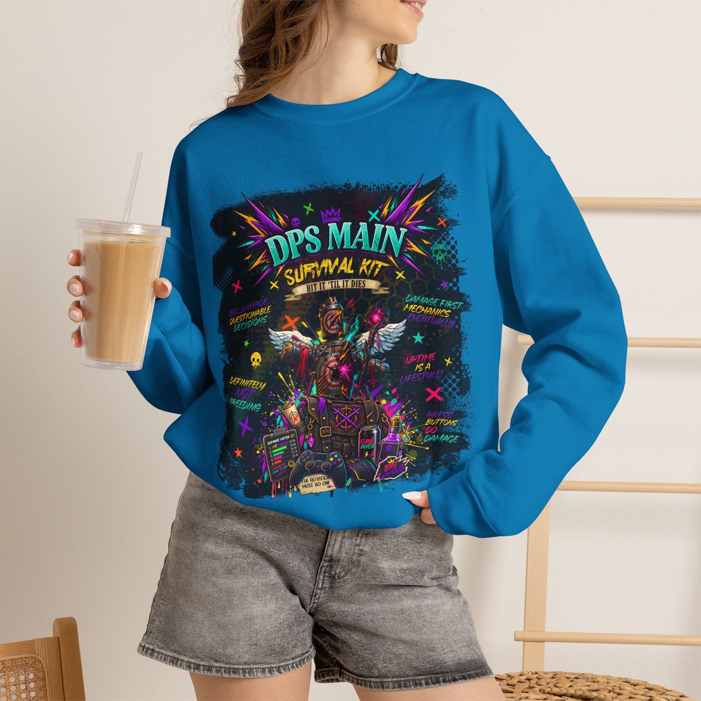 DPS Main Survival Kit | Fantasy Gamer Sweatshirt