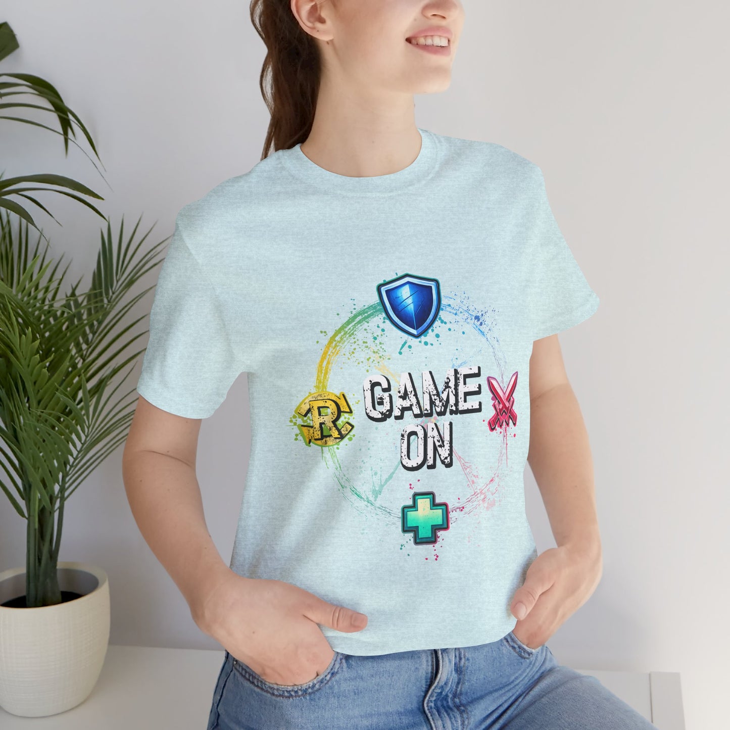 Tank DPS Heal Repeat | MMO RPG Gamer Shirt