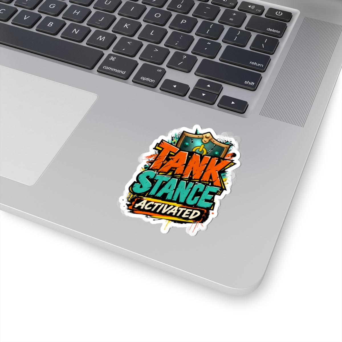 Tank Stance Activated Gamer Sticker – Neon Graffiti Tank Main Decal