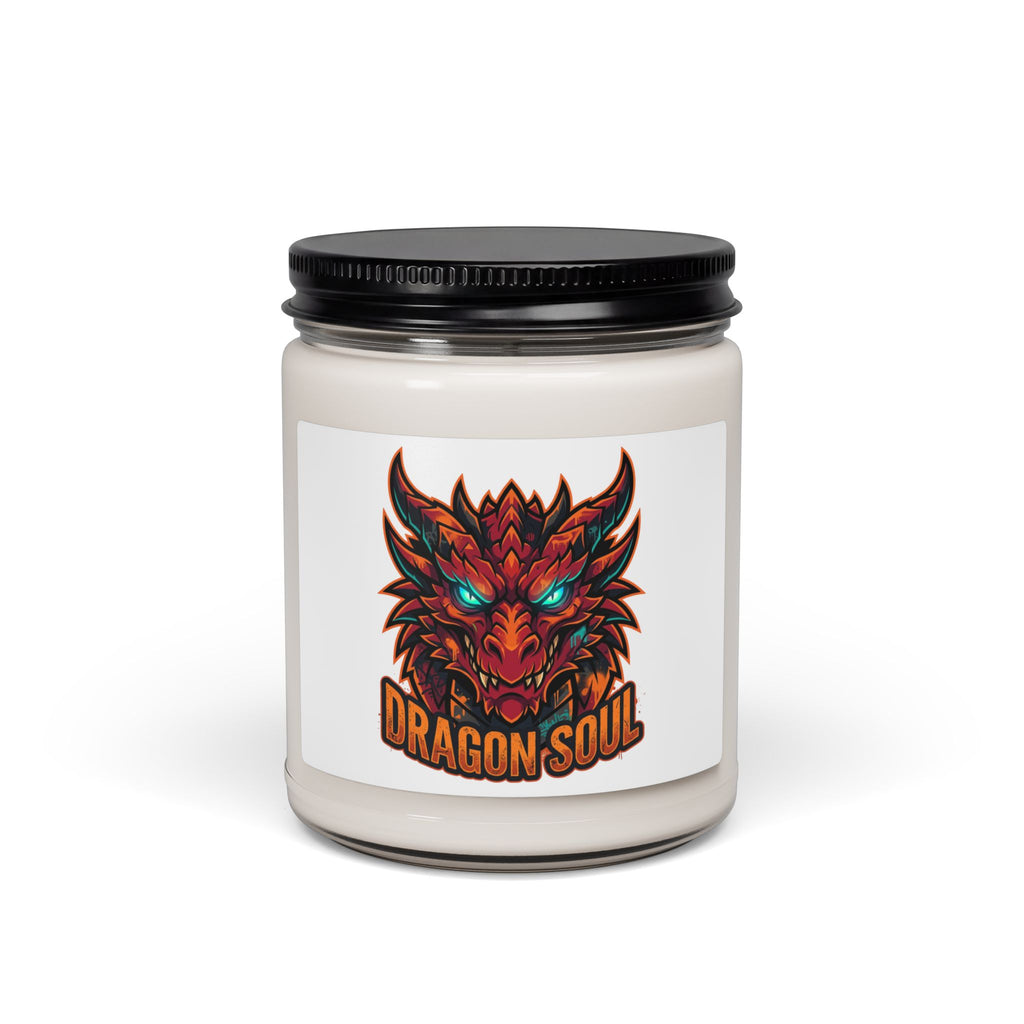 Dragon Soul Candle, fantasy art soy candle | dragon, mythical creature