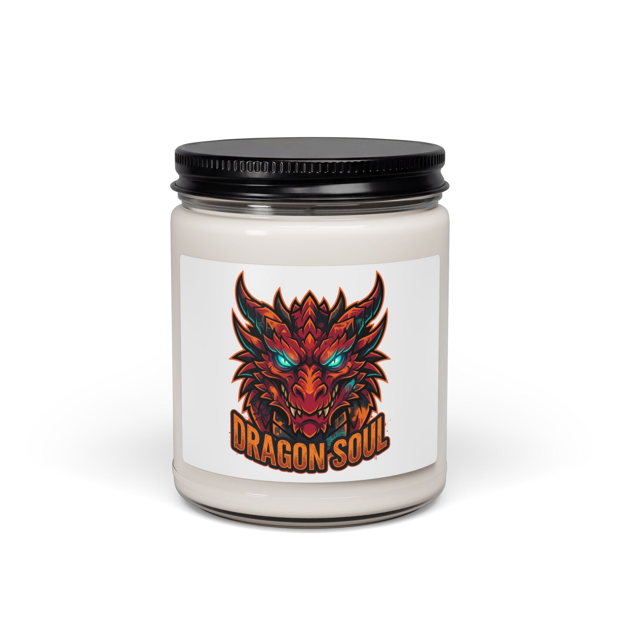 Dragon Soul Candle, fantasy art soy candle | dragon, mythical creature