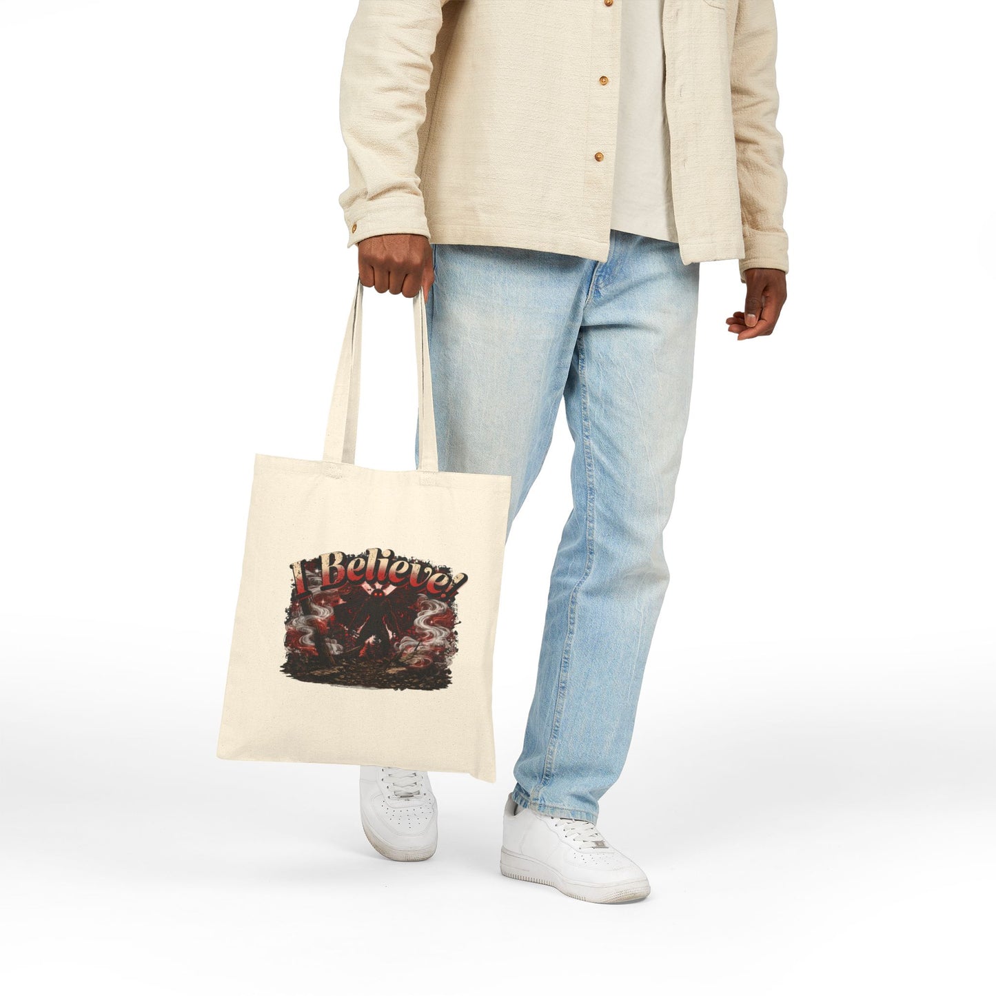 I Believe... Mothman Tote Bag