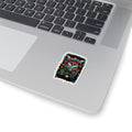Healer Main Survival Kit | Retro Neon Gamer Vinyl Sticker