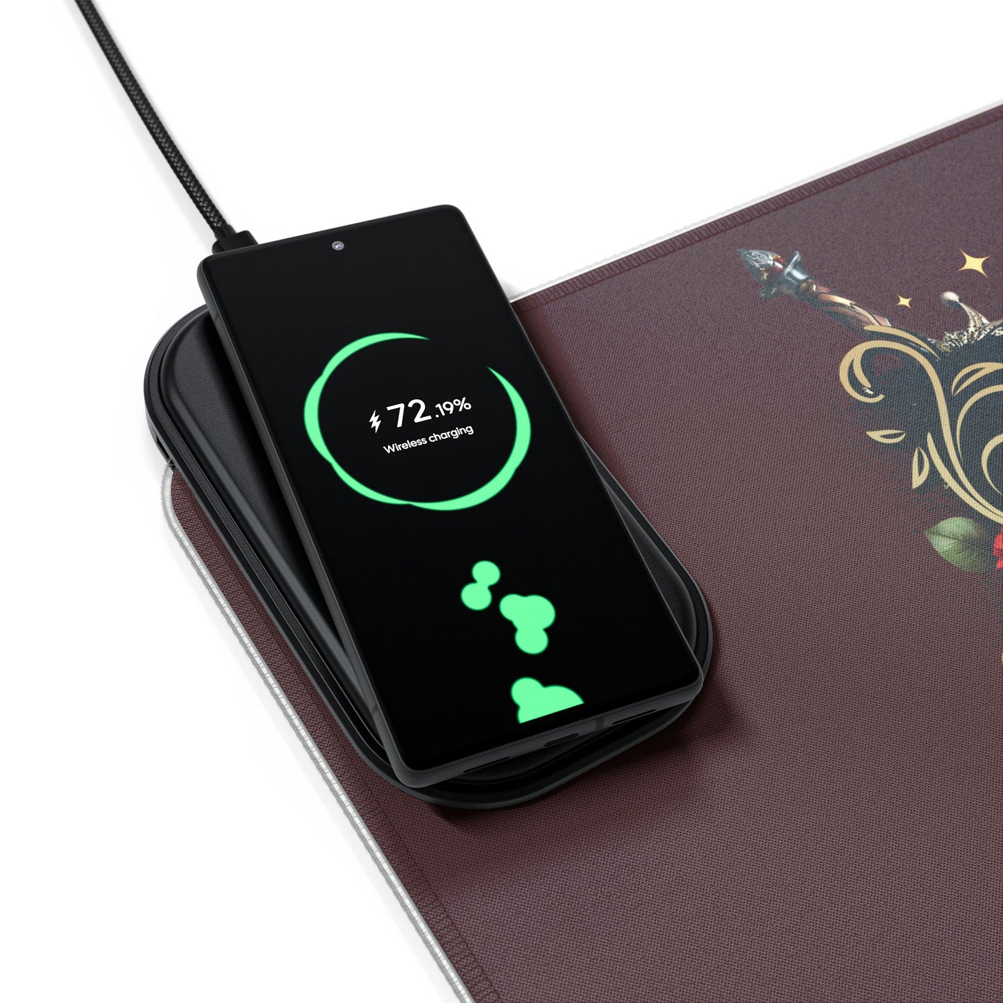 The Only Love I Need Is in a Book LED Gaming Mouse Pad | BookTok Romantasy Desk Mat