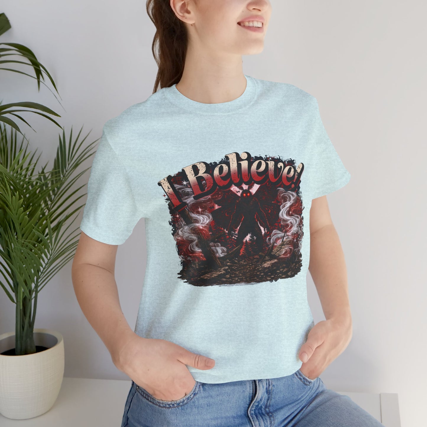 I Believe... Mothman | Cryptid Horror Graphic Tee