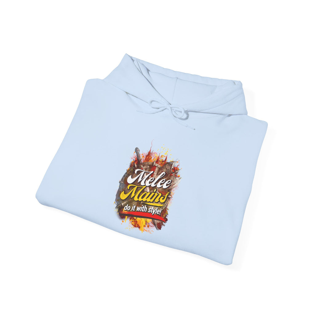 Melee Mains Do it with Style - Gaming, ESports Graphic Hoodie