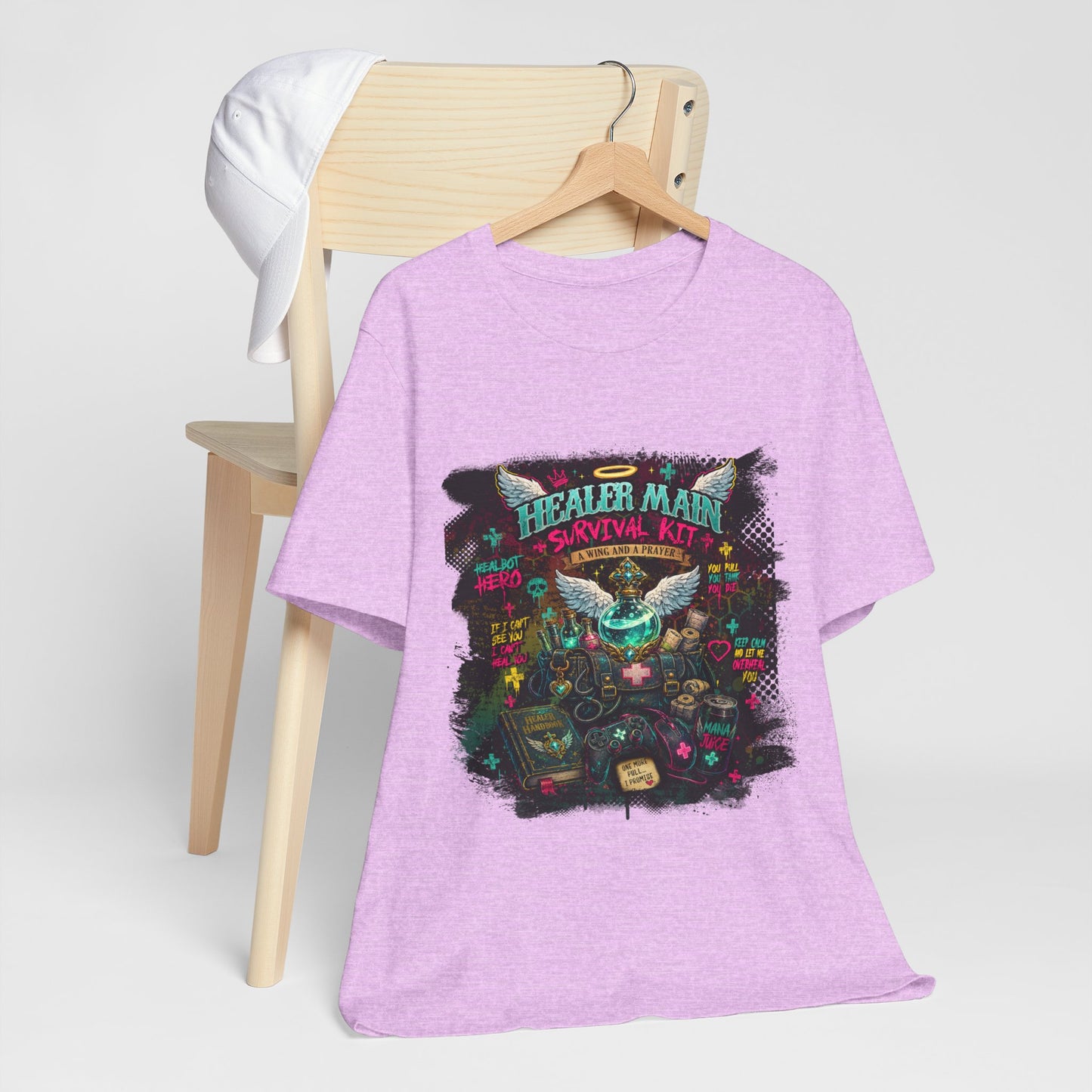Healer Main Survival Kit | Gaming Graphic T-shirt