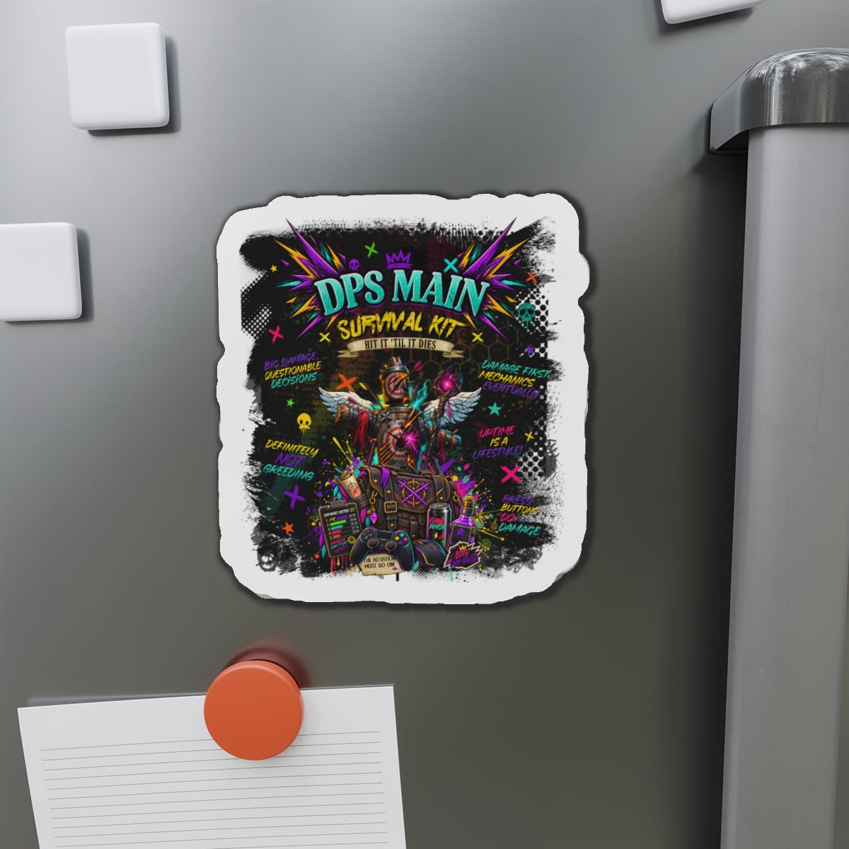 DPS Main Survival Kit Die-Cut Gamer Magnet
