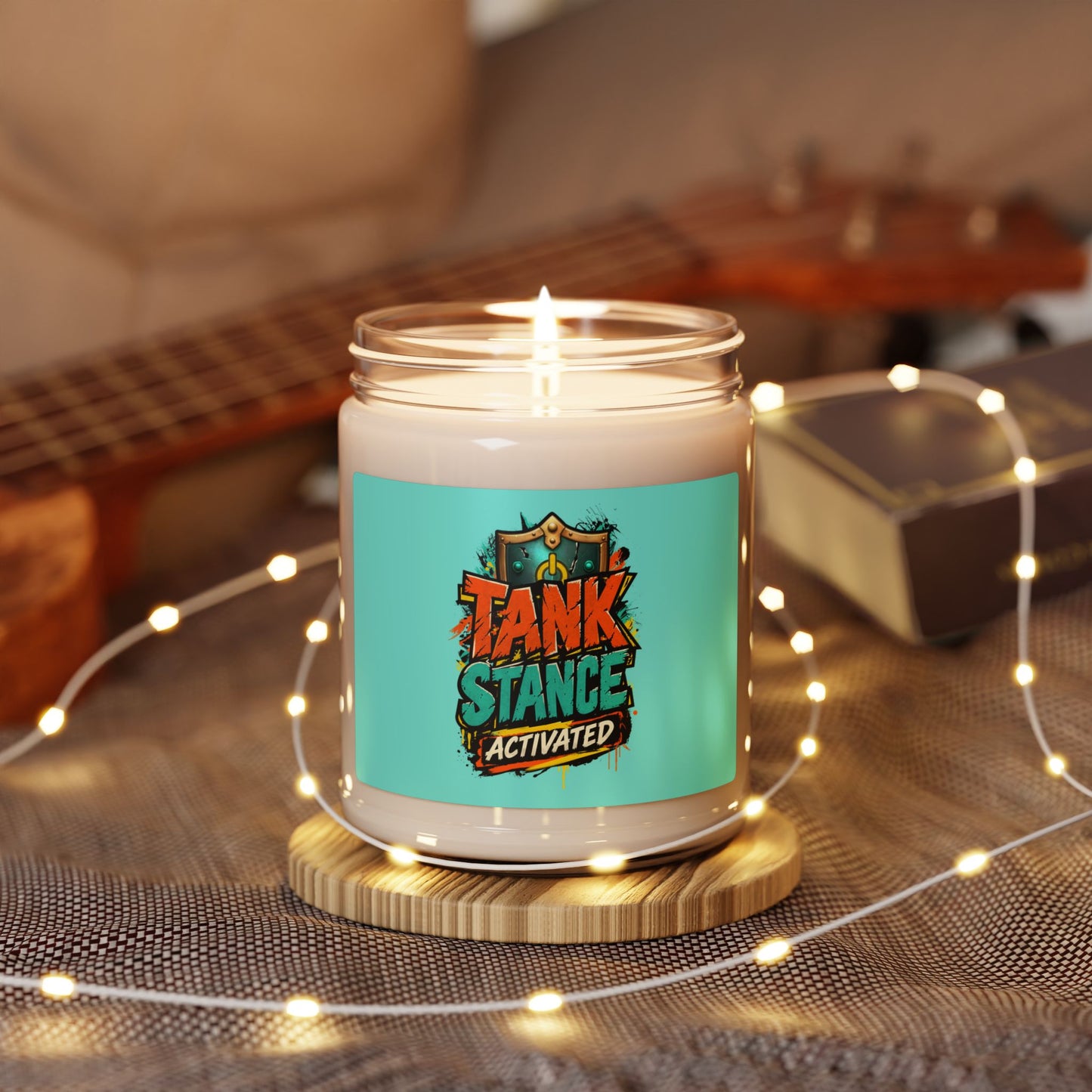 Tank Stance Activated Gamer Candle – Tank Main Gaming Gift