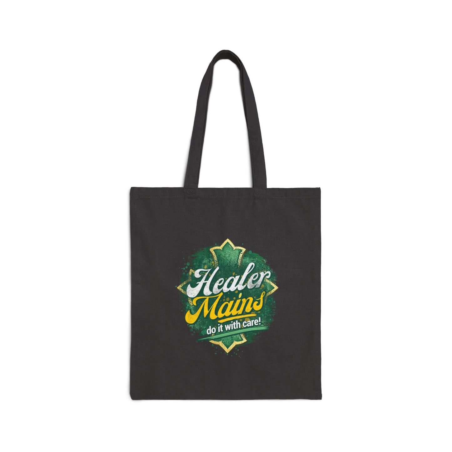 Healer Mains Cotton Tote Bag | Gamer RPG Healer Gift