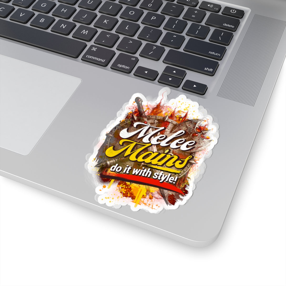 Sticker — "Melee Mains: Do It With Style" Gaming Kiss-Cut Sticker
