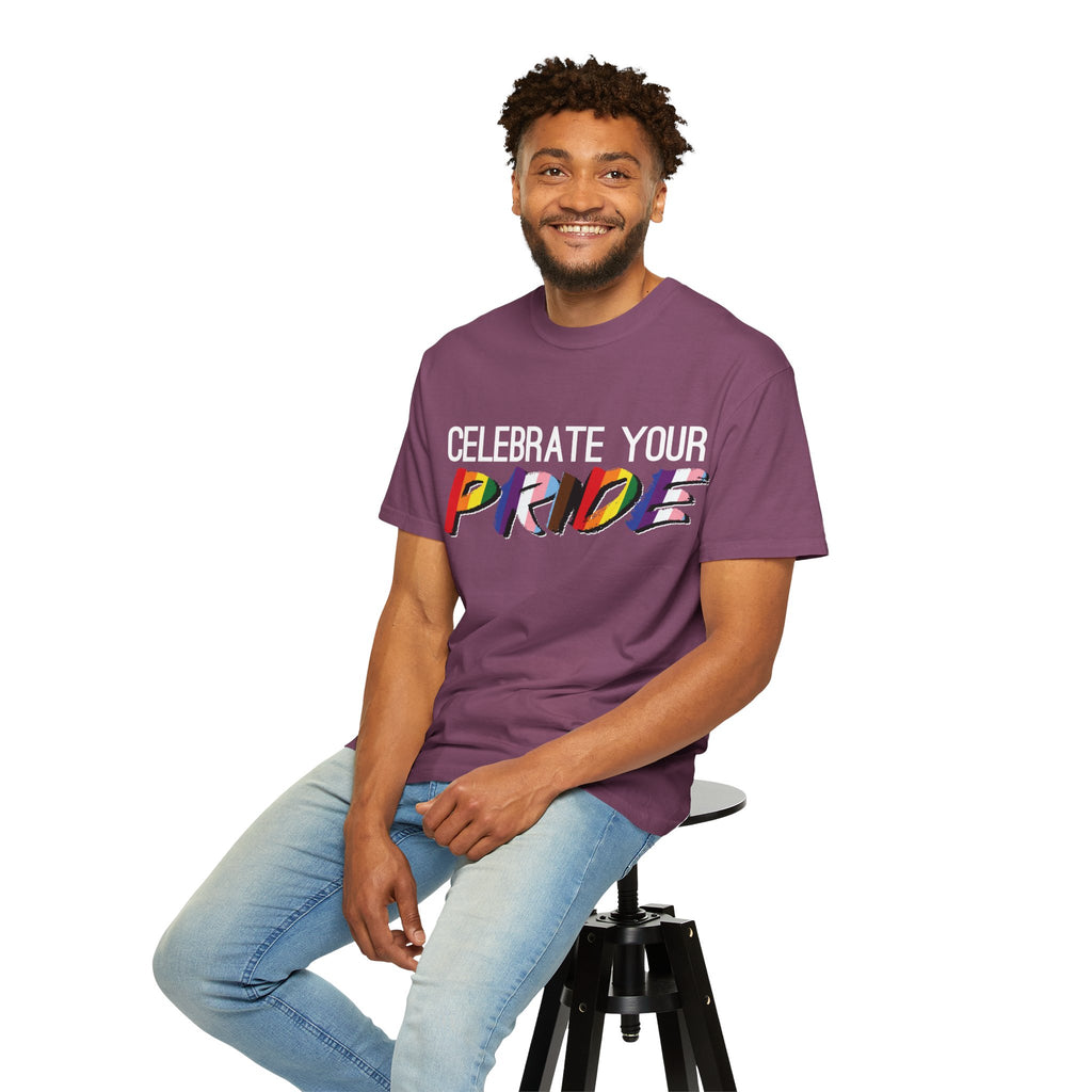 Celebrate Your Pride T-Shirt — Rainbow LGBTQ+ Pride Tee