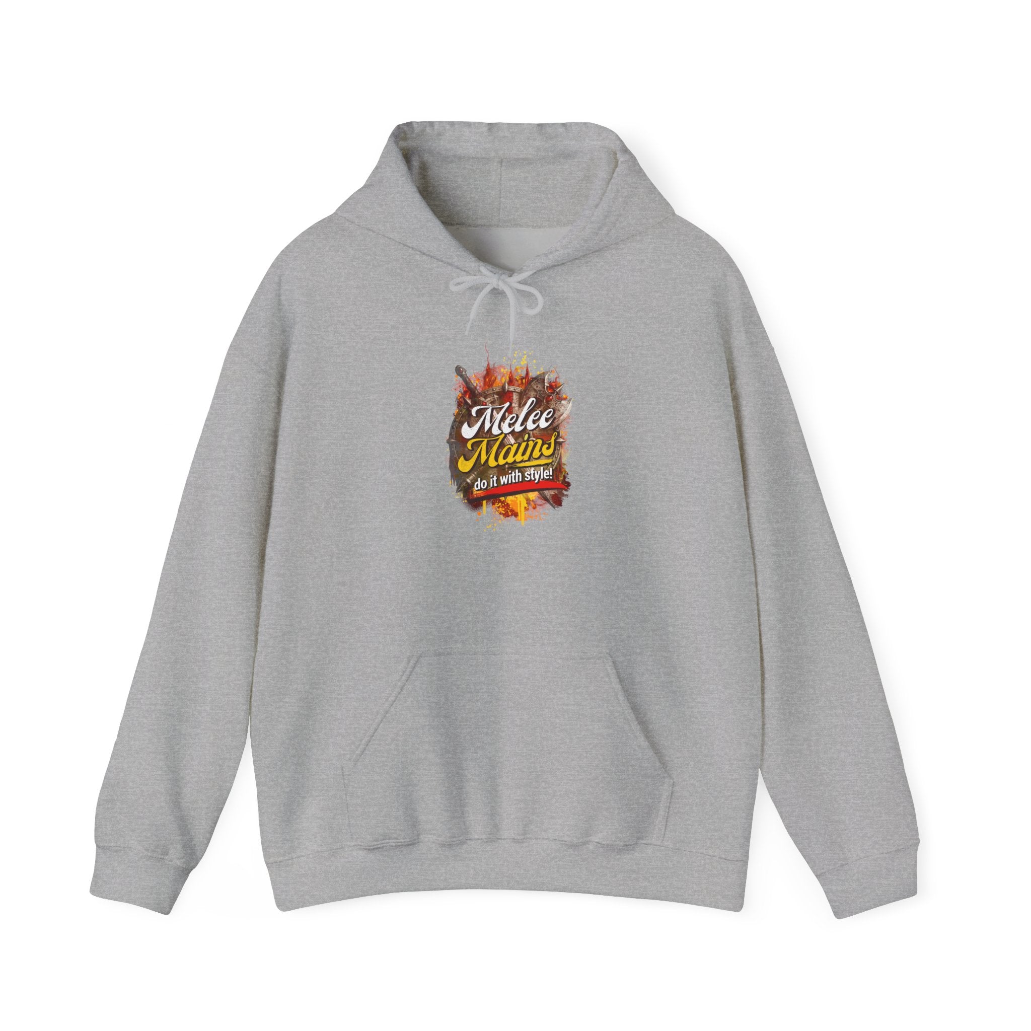 Melee Mains Do it with Style - Gaming, ESports Graphic Hoodie