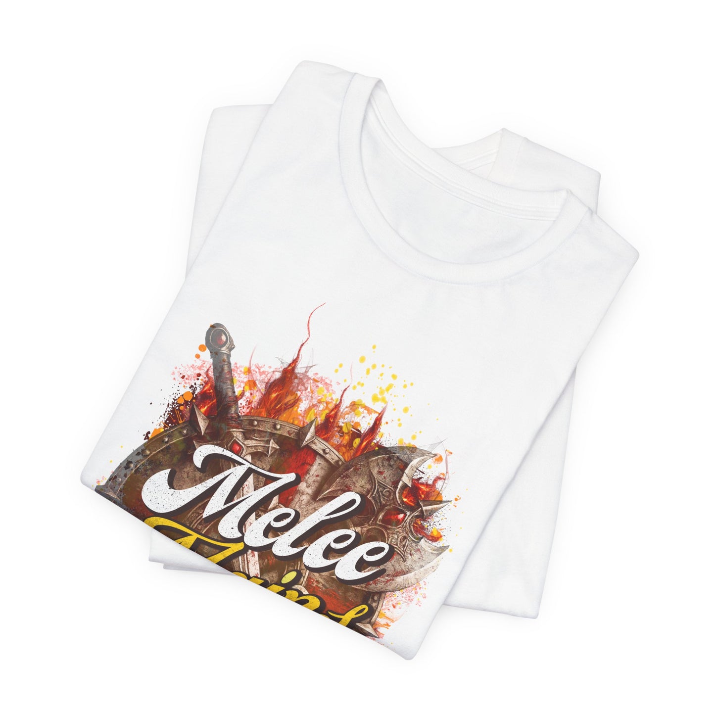 Melee Mains Graphic Tee — “Melee Mains do it with style!” Gamer T‑Shirt