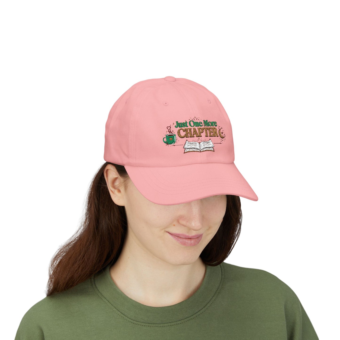 Just One More Chapter | Vintage Book Lover Dad Cap