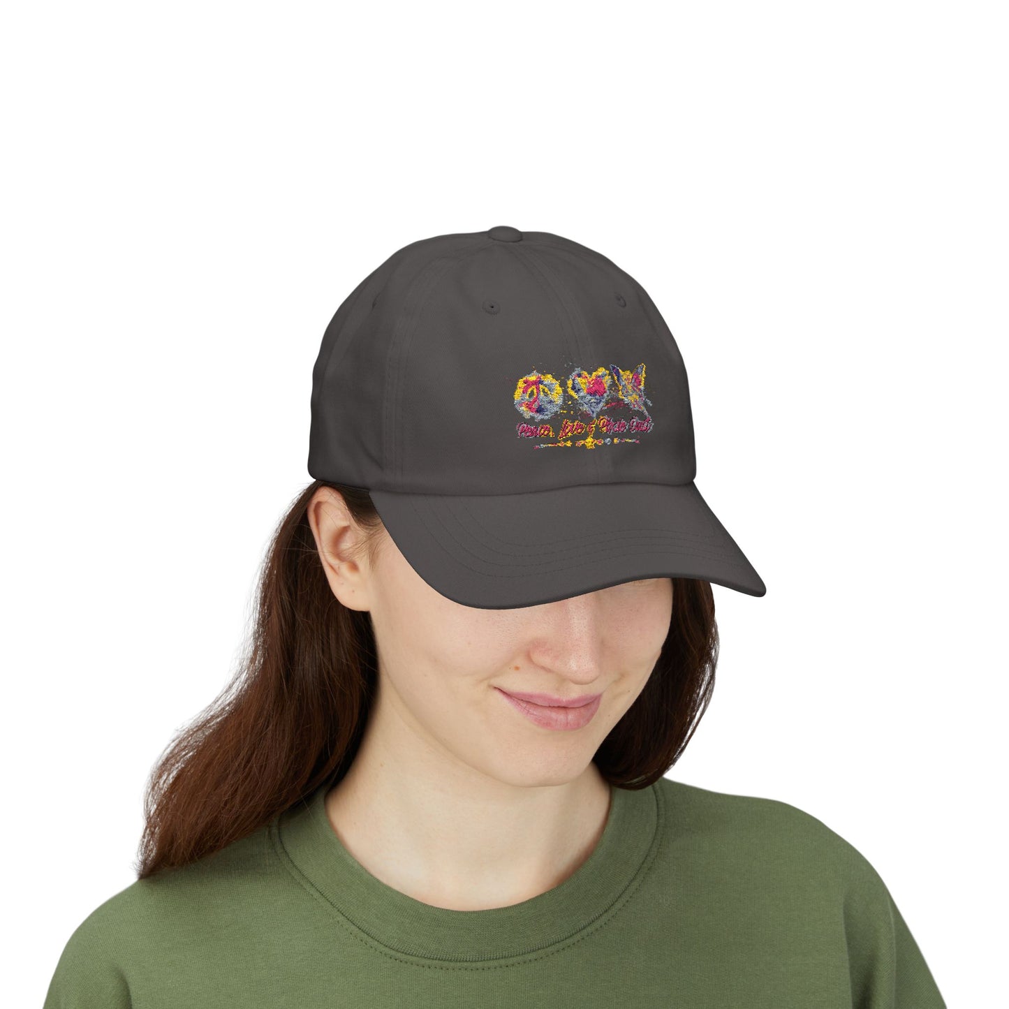 Peace, Love & Pixie Dust Dad Cap