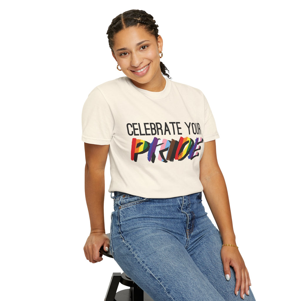Celebrate Your Pride T-Shirt — Rainbow LGBTQ+ Pride Tee
