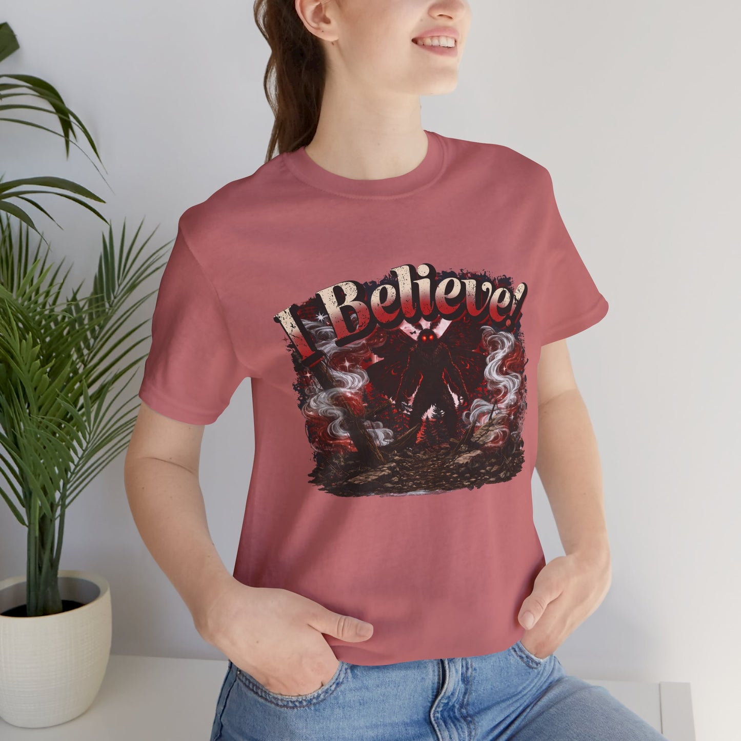 I Believe... Mothman | Cryptid Horror Graphic Tee