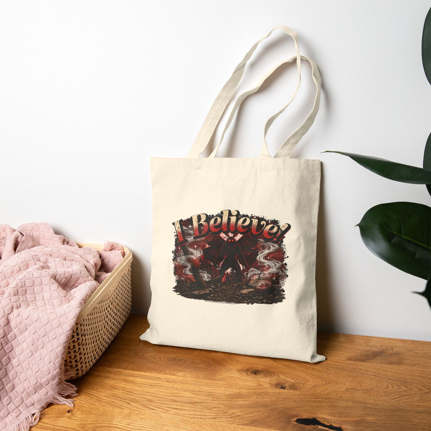 I Believe... Mothman Tote Bag
