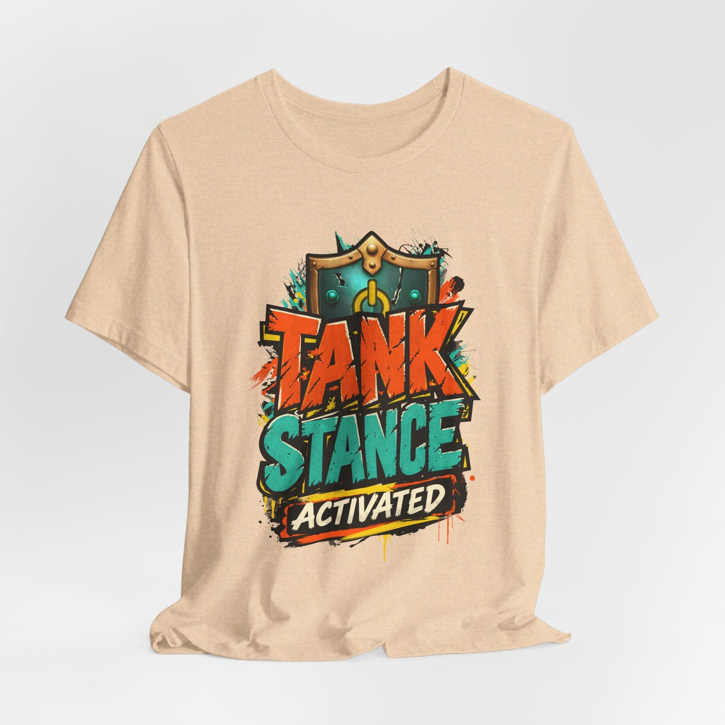 Tank Stance Activated Gamer T-Shirt – Neon Graffiti Tank Main Tee