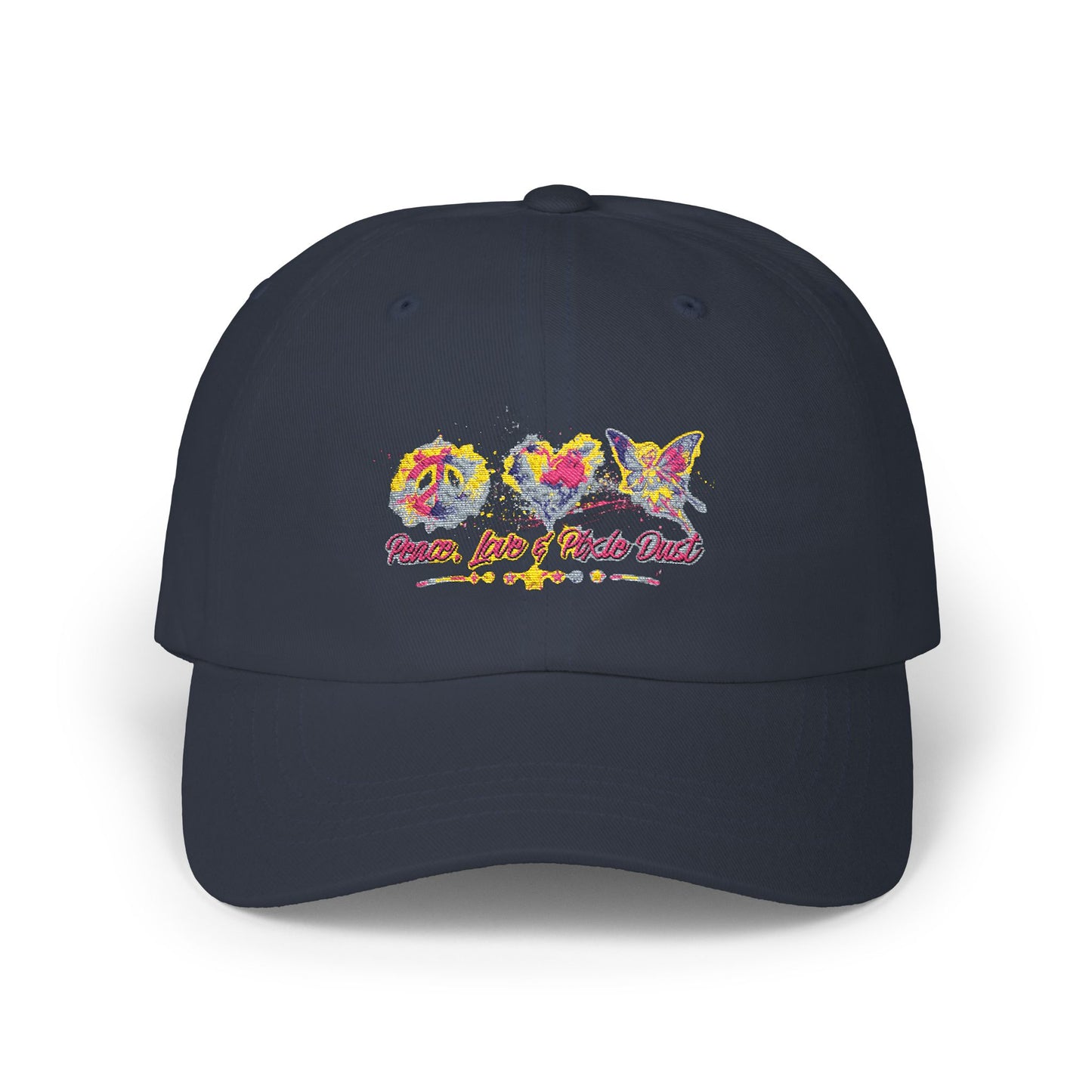 Peace, Love & Pixie Dust Dad Cap