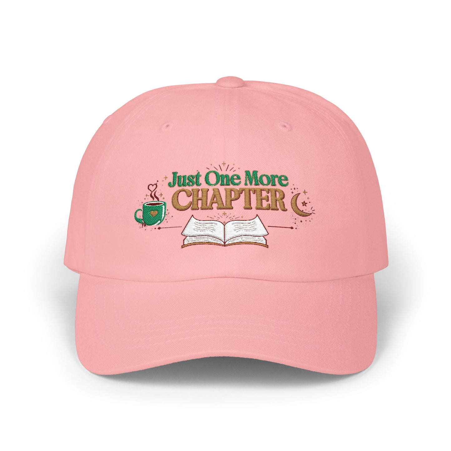 Just One More Chapter | Vintage Book Lover Dad Cap