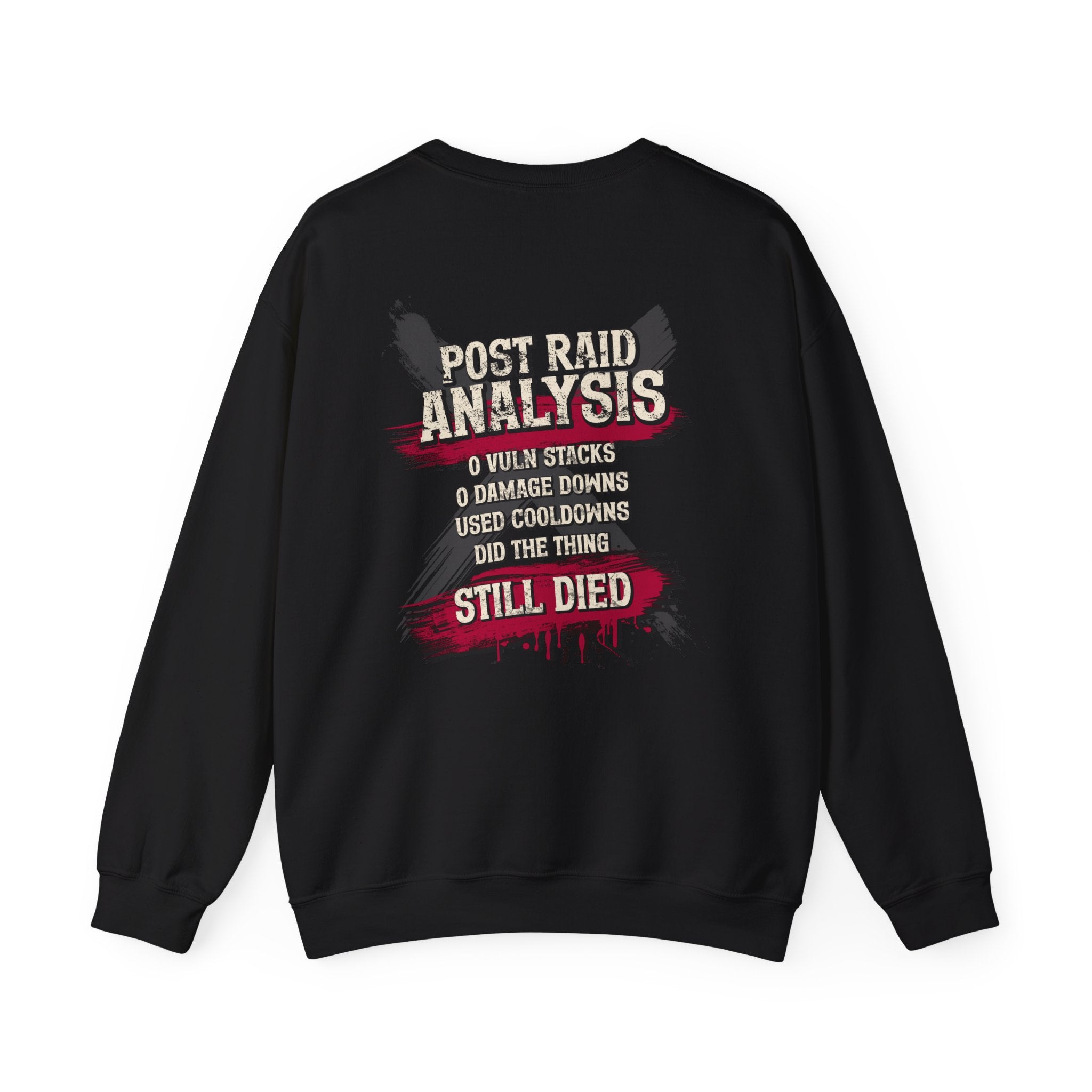 Did Mechanics, Still Died | Funny Raid Gamer Sweatshirt