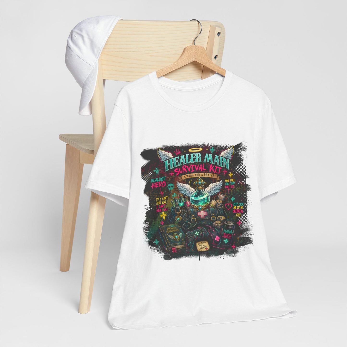Healer Main Survival Kit | Gaming Graphic T-shirt