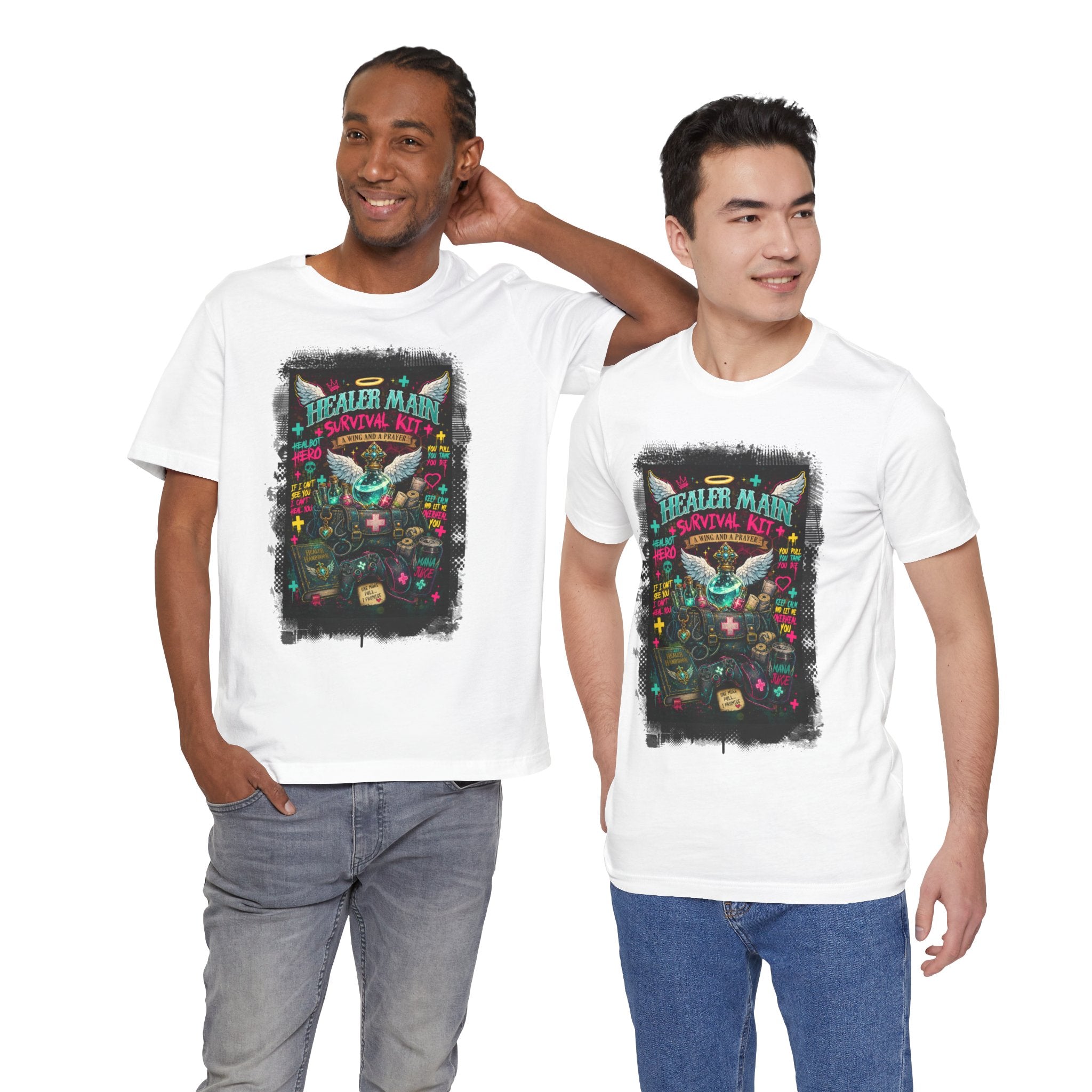 Healer Main Survival Kit | Gaming Graphic T-shirt