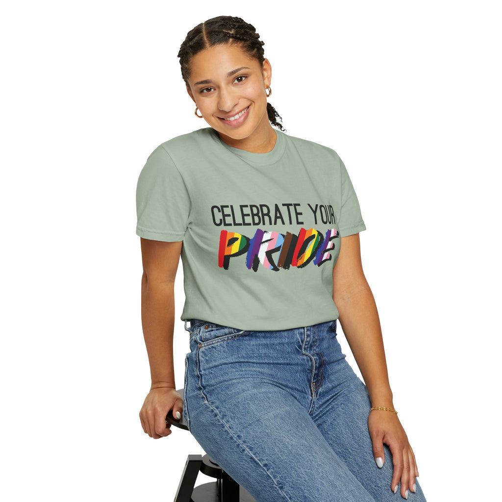 Celebrate Your Pride T-Shirt — Rainbow LGBTQ+ Pride Tee