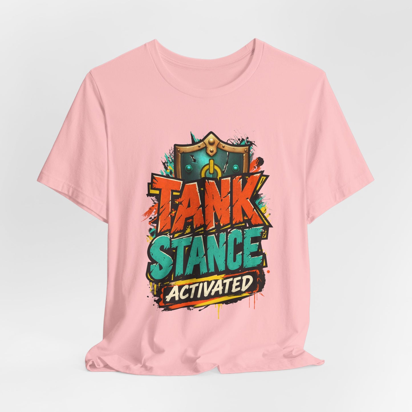 Tank Stance Activated Gamer T-Shirt – Neon Graffiti Tank Main Tee