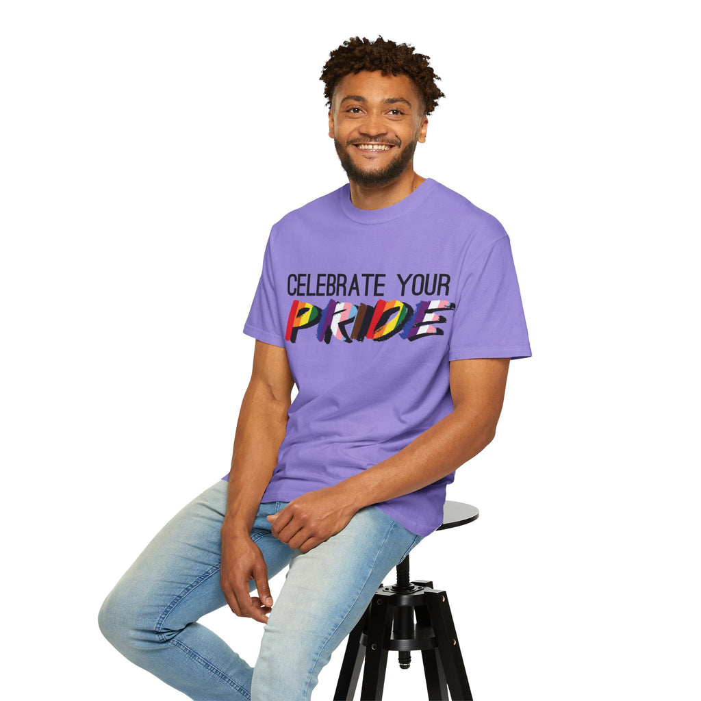 Celebrate Your Pride T-Shirt — Rainbow LGBTQ+ Pride Tee