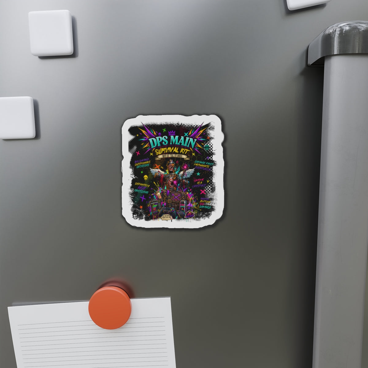 DPS Main Survival Kit Die-Cut Gamer Magnet