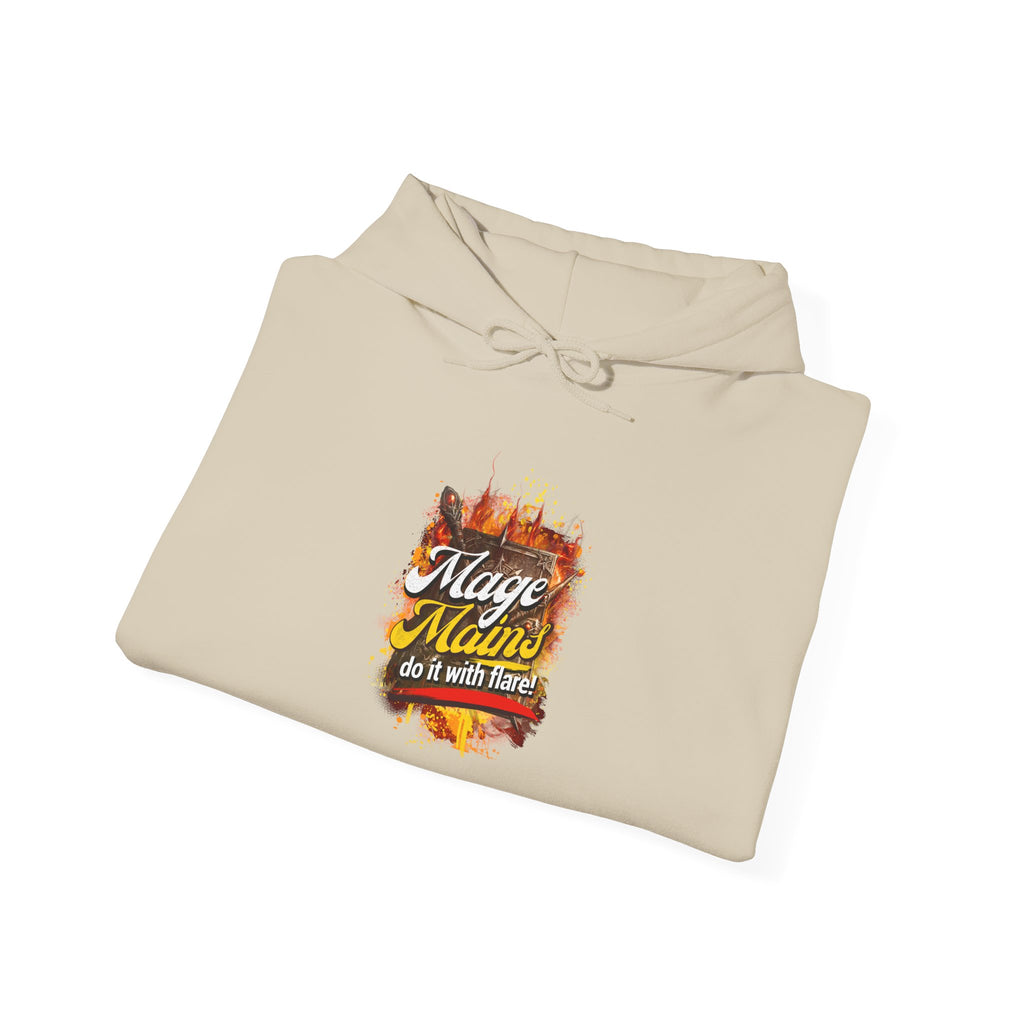 Mage Mains Do it with Flare | Gaming, E-Sports Hoodie
