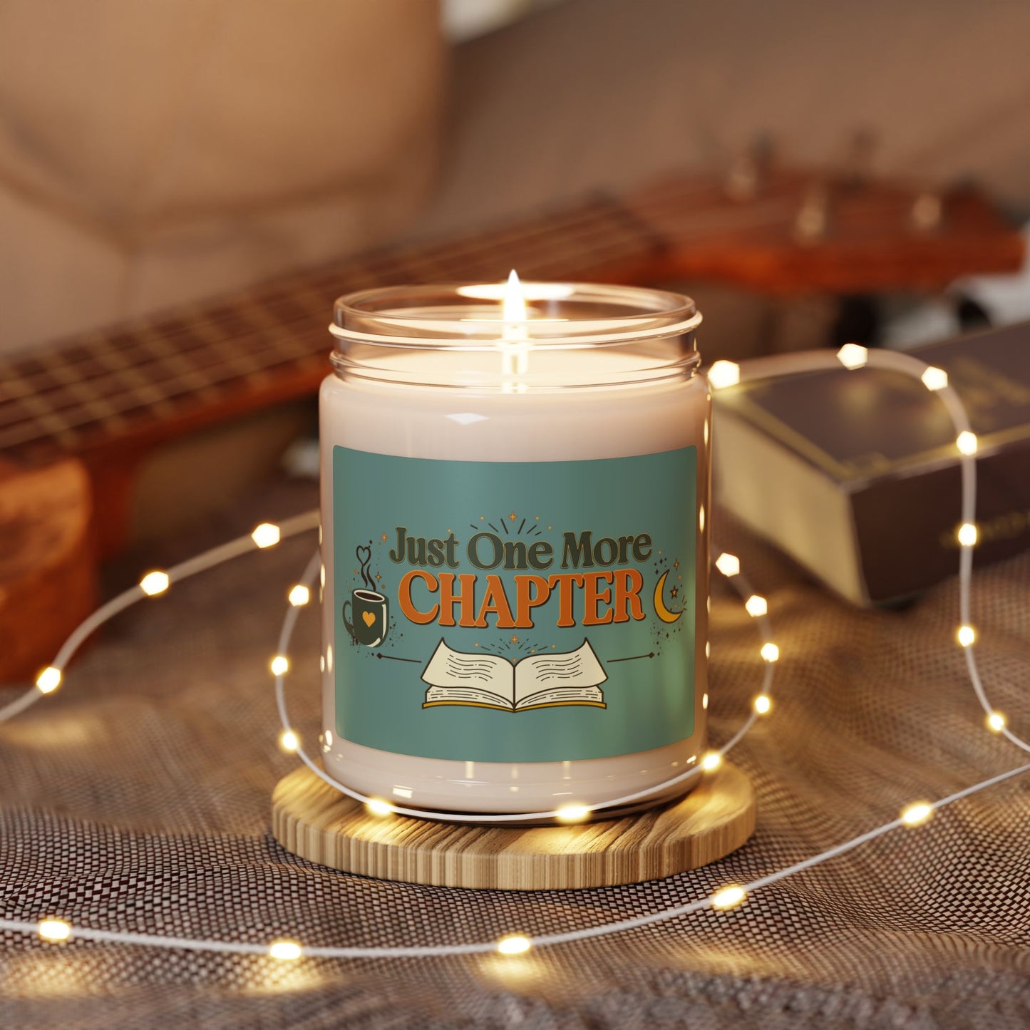 Just One More Chapter | Cozy Book Lover Scented Soy Candle