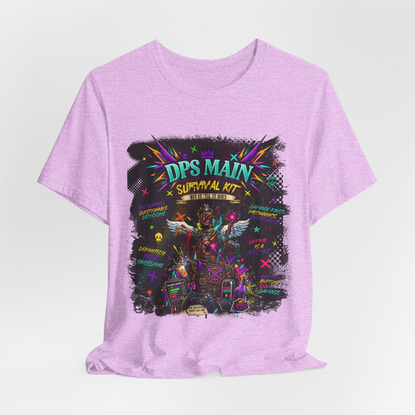 DPS Main Survival Kit – MMORPG Gamer T-Shirt